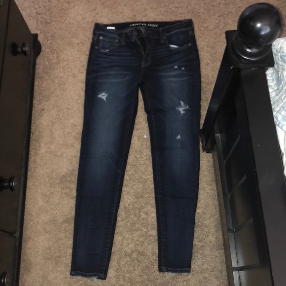 american eagle size 8 jeans - Picture 1 of 1